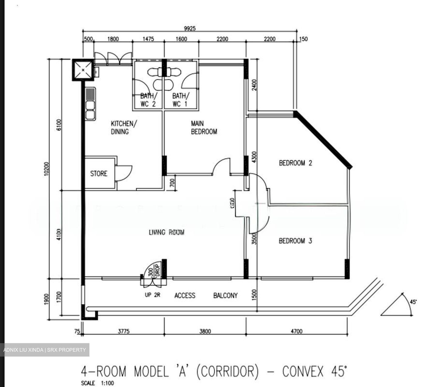 Blk 241 Bukit Panjang Ring Road (Bukit Panjang), HDB 4 Rooms #597617551